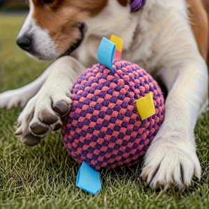 Dog Chewing Toy Balls, Dog Training Soft Balls Cloth Balls, Throwing Toy Balls, Dog Toys, Dog Accessories Pet Products Plush