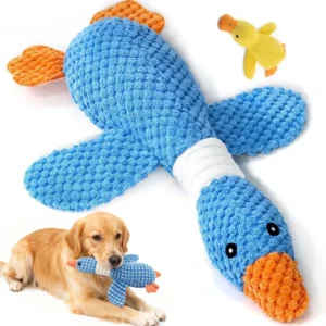Pet Plush Toys Indestructible Chew Squeak Toy for Cats And Dogs Interactive Plush Doll Pet Products for Aggressive Chewers