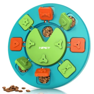 NPET Dog Puzzle Toy Slow Feeder For IQ Training & Mental Enrichment